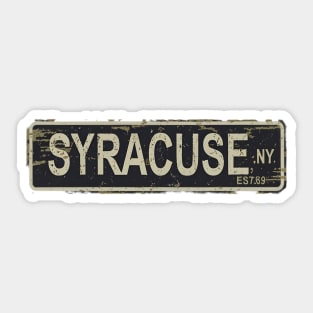 Syracuse Sticker